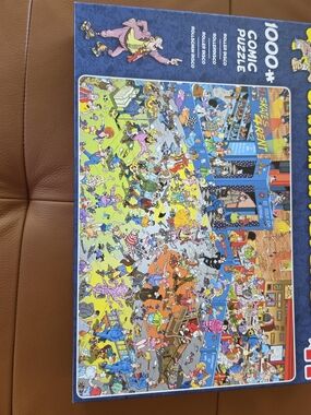 Jan van Haasteren 1000-PC Puzzle ROLLER DISCO Collectible 2017 EUC